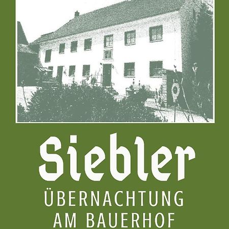 Siebler Uebernachtungen Am Bauernhof Apartment Wolnzach Exterior photo